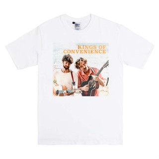 เสื้อยืด พิมพ์ลาย Kings of Convenience สินค้ากิจกรรม