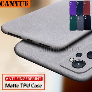 Realme V30 V30T C55 C35 C33 C31 C30 C30s Real me C 30 30S 31 33 35 55 V 30T 30 Sand Matte Soft TPU Case Anti Finger Print Back Cover Sweat Resistant Phone Casing Anti-fall Anti-slip Shell