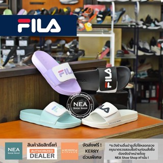 [ลิขสิทธิ์แท้]  FILA  NICHE Strap Sandal [W] NEA รองเท้าแตะ ฟิล่า แท้ หญิง