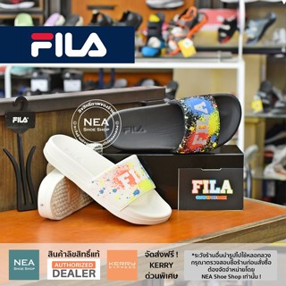 [ลิขสิทธิ์แท้] FILA Glowdy Sandal [U] NEA รองเท้าเรืองแสง รองเท้าแตะ ฟิล่า แท้ ได้ทั้งชายหญิง