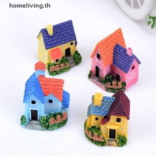 Home บ้านตุ๊กตาจิ๋ว DIY สําหรับตกแต่งบ้าน สวน