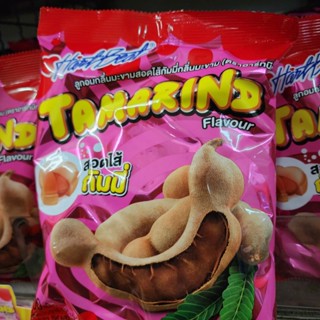 ลูกอมฮาร์ทบีท รส มะขามสอดไส้กัมมี่ 100 เม็ด tamarind candy