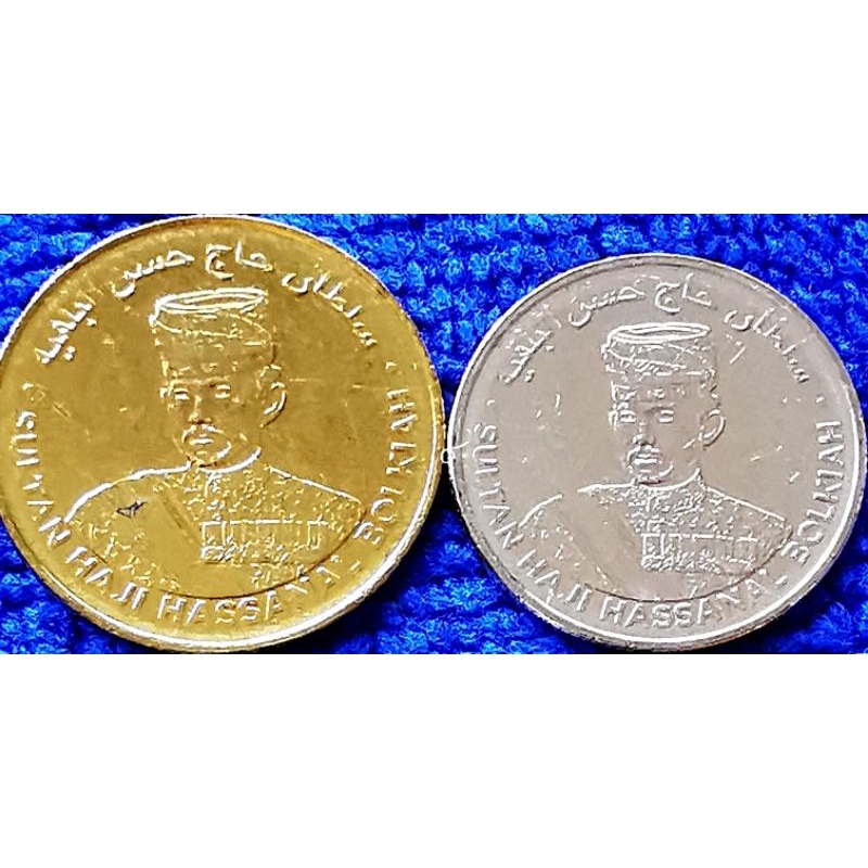 เหรียญ​บรูไน​ Brunei, (ชุด​ที่ระลึก​กาญจนา​ภ​ิ​เษก)​, #2585,  ไม่​ผ่าน​ใช้​ UNC