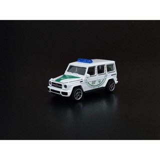 majorette mercedes benz g63 Brabus สีขาว รถตำรวจดูไบ หายาก