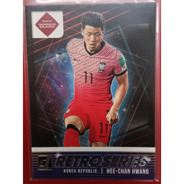 Hee Chan Hwang Retro Series Korea republic card soccer panini donruss21-22