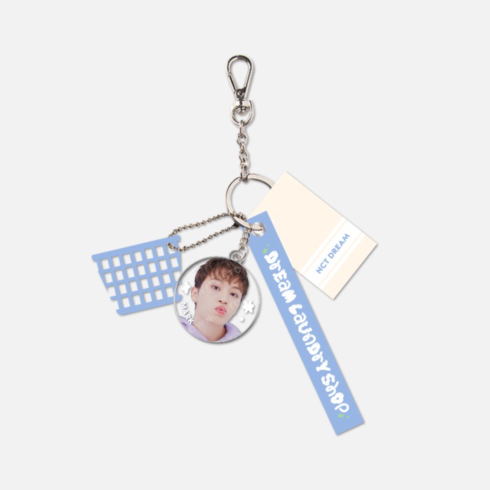 NCT DREAM - LAYERED CHARM KEYRING [DREAM LAUNDRY SHOP]