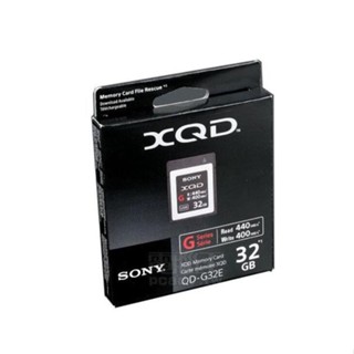 การ์ดหน่วยความจํา สําหรับ Sony 32GB G Series XQD QDG32E J (อ่าน:440 MB/s เขียน:400MB/s)