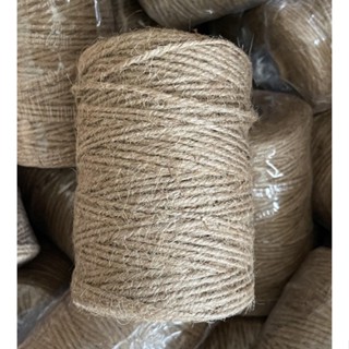 เชือกปอ/ป่าน ความยาวประมาณ 100 เมตร ขนาดประมาณ 2 mm สำหรับผู…