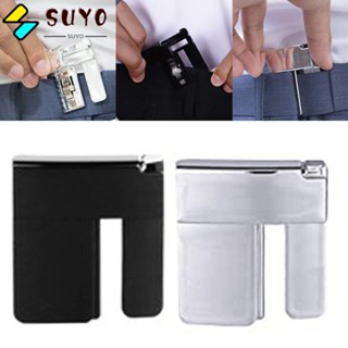 SUYO Adjustment Buckle Multi-Function Removable Jeans Pants Clothing  Sewing Folding Waist Clip