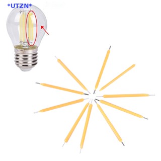 UTZN&gt; 10Pcs Super Bright COB LED Solar Filament Bulb  Light Home Lamp Source new