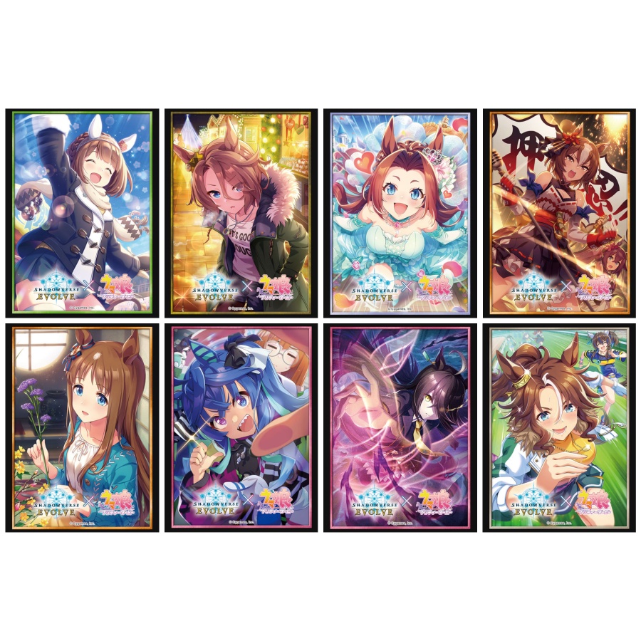 Shadowverse EVOLVE Sleeve Umamusume Pretty Derby : Yukino Bijin, Narita Taishin, Kawakami Princess, 