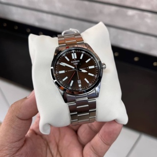 🎁CASIO STANDARD MTP-VD02D-5E ของแท้ 100% พร้อมส่ง ประกัน 1 ปี