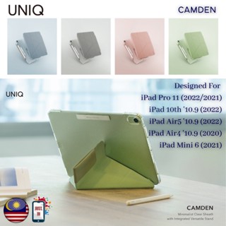 Uniq Camden เคสแท็บเล็ต ฝาพับ สําหรับ iPad Mini 6 iPad Pro 11 M2 M1 10th Gen Air 5 4 10.9 2022