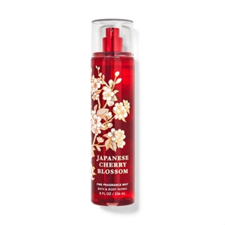 Bath and Body Works JAPANESE CHERRY BLOSSOM Fine Fragrance Mist 236ml. ของแท้