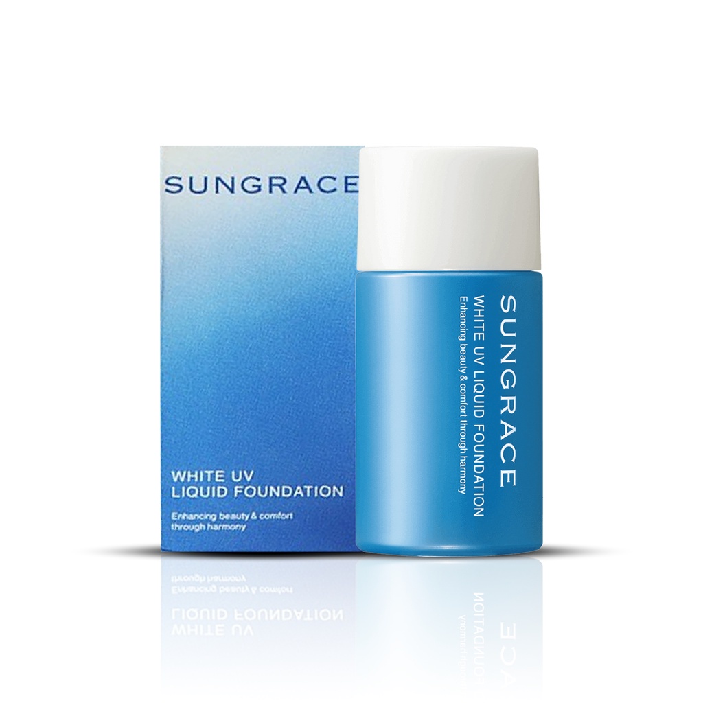 [Live ลด50%] Covermark Sungrace White UV Liquid Foundation : คัพเวอร์มาร์ค รองพื้น x 1 ชิ้น alyst