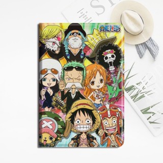 One Piece มีที่ใส่ปากกา เคส air 1/2/3/4/5 mini4/5/6 เคสไอแพด 10.2 gen 7/8/9 เคสซิลิโคน 2022 10.9 gen 10 pro 11 case