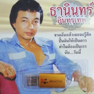 usb ธานินทร์ อินทรเทพ 100 เพลง ขาดฉันแล้วเธอจะรู้สึก ปั้นดินให้เป็นดาว mp3 usb kt