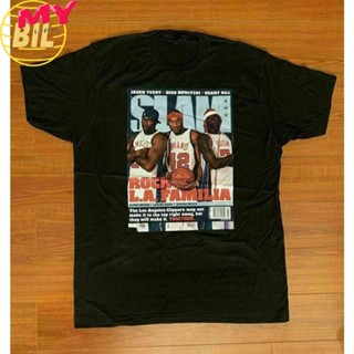 LIFE BIL NBA  ขายดี เสื้อยืด ลายทีมบาสเก็ตบอล Nba Los Angeles Clippers สําหรับผู้ชาย6-p