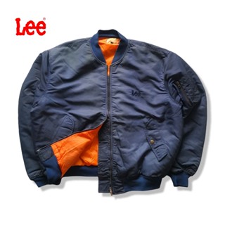 Lee Bomber Flight Jacket รอบอก 52”