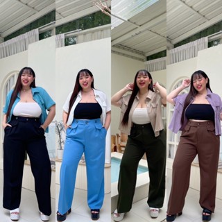 กางเกงขายาว รุ่น Mollypants04 : Plussizebymolly