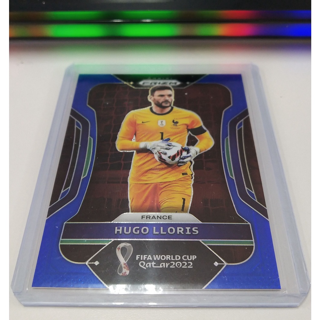 การ์ดฟุตบอล 2022 Prizm FIFA World Cup Hugo Lloris Blue /299