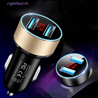 Rightfeel.th อะแดปเตอร์ปลั๊กชาร์จโทรศัพท์มือถือ 3.1A 2 พอร์ต USB