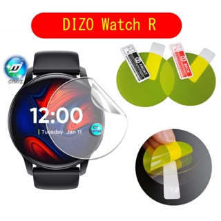 Realme Techlife DIZO Watch R ฟิล์มกันรอยหน้าจอ TPU แบบนิ่ม สําหรับ DIZO Watch R Talk Go ฟิล์มป้องกัน