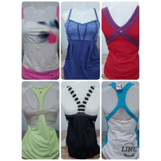 เสื้อกล้ามคลุมบรามือสองlululemon