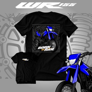 เสื้อยืด พิมพ์ลายรถจักรยานยนต์ YAMAHA WR Wr155 SUPERMOTO WR 155 Amts01 สําหรับผู้ชาย และผู้หญิง