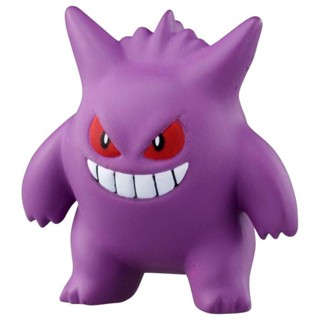 Gengar ของแท้ JP - Monster Collection Takara Tomy [โมเดลโปเกมอน]