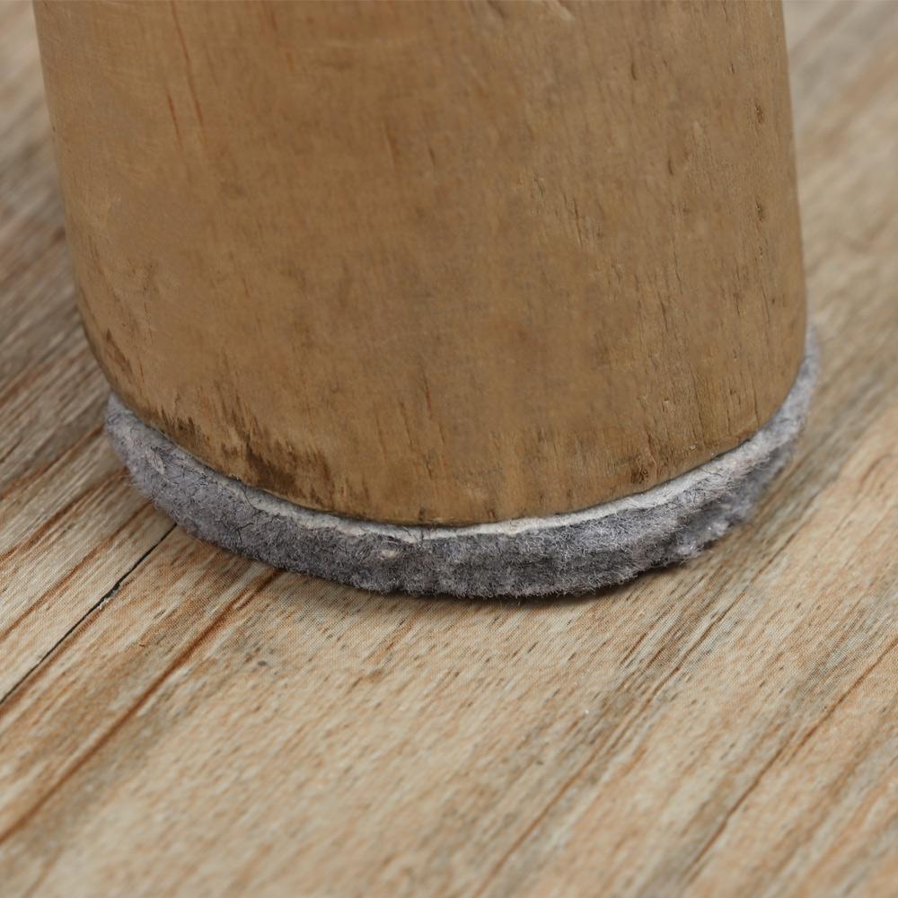Teak แผ่นรองขาโต๊ะเฟอร์นิเจอร์กันชนกันลื่นกันลื่น Diy 3/5มม.มีกาวในตัวสําหรับติดโซฟาเก้าอี้โซฟา