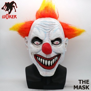 Hat หมวก Joker โจ๊กเกอร์ ตัวตลก ปีศาจ สุดโหด ฮาโลวีน แฟนซี คอมิกส์ ผี Halloween Clown Fancy Devil Comics Ghost Gift