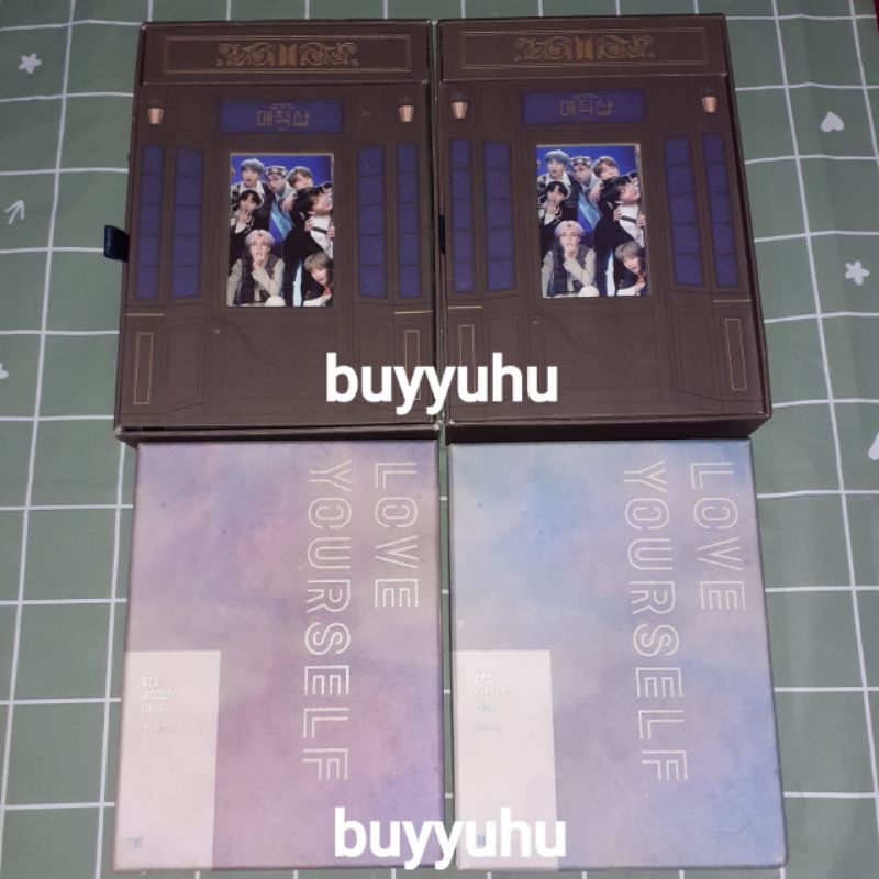 BTS DVD เท่านั้นรักตัวเอง LY EU NY EUROPE NEW YORK 5TH MUSTER KR MAGIC SHOP พร้อมรูปถ่ายพีซีอย่างเป็
