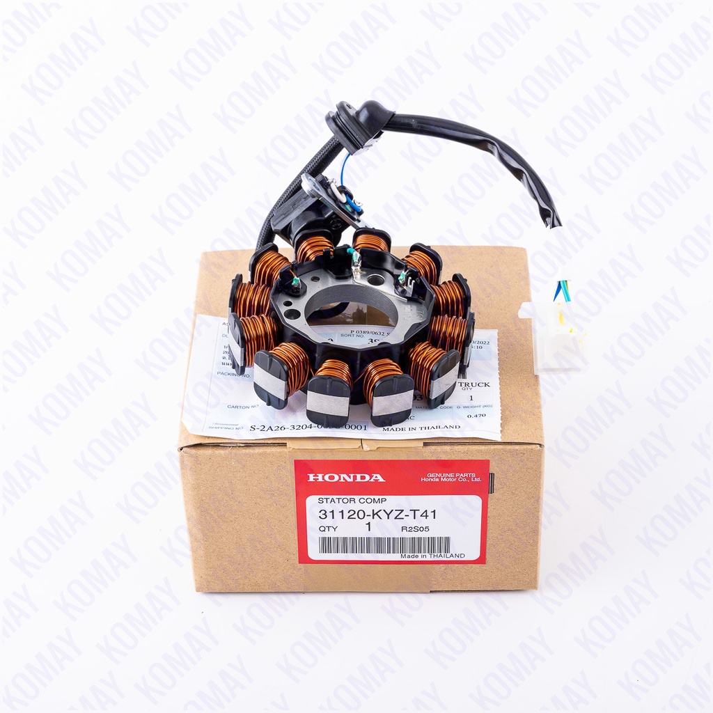 มัดไฟ สำหรับรุ่น WAVE125I (ปลาวาฬ)สตาร์ทมือ อะไหล่แท้ HONDA 31120-KYZ-T41 รับประกันแท้จากศูนย์