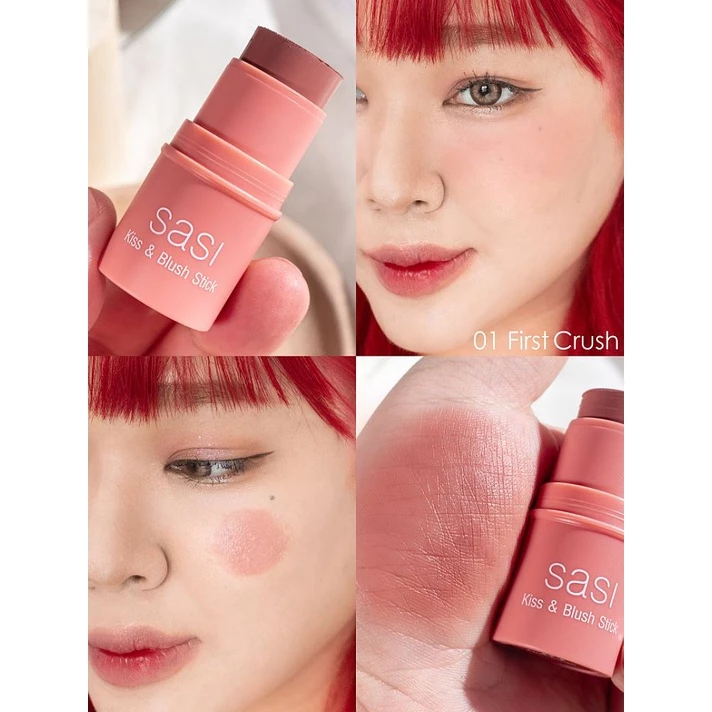 sasi Kiss & Blush Stick ศศิ คิส แอนด์ บลัช สติ๊ก 4ก. sasi ของแท้ 100% ส่งใว thumbnail 7