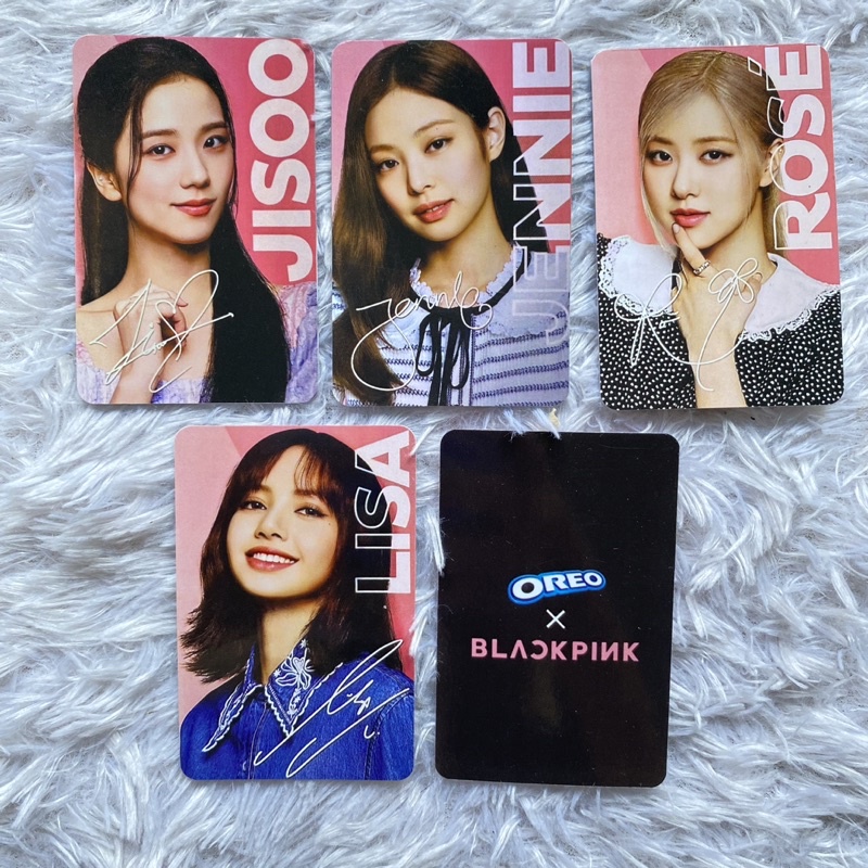 การ์ด X OREO ของ Blackpink