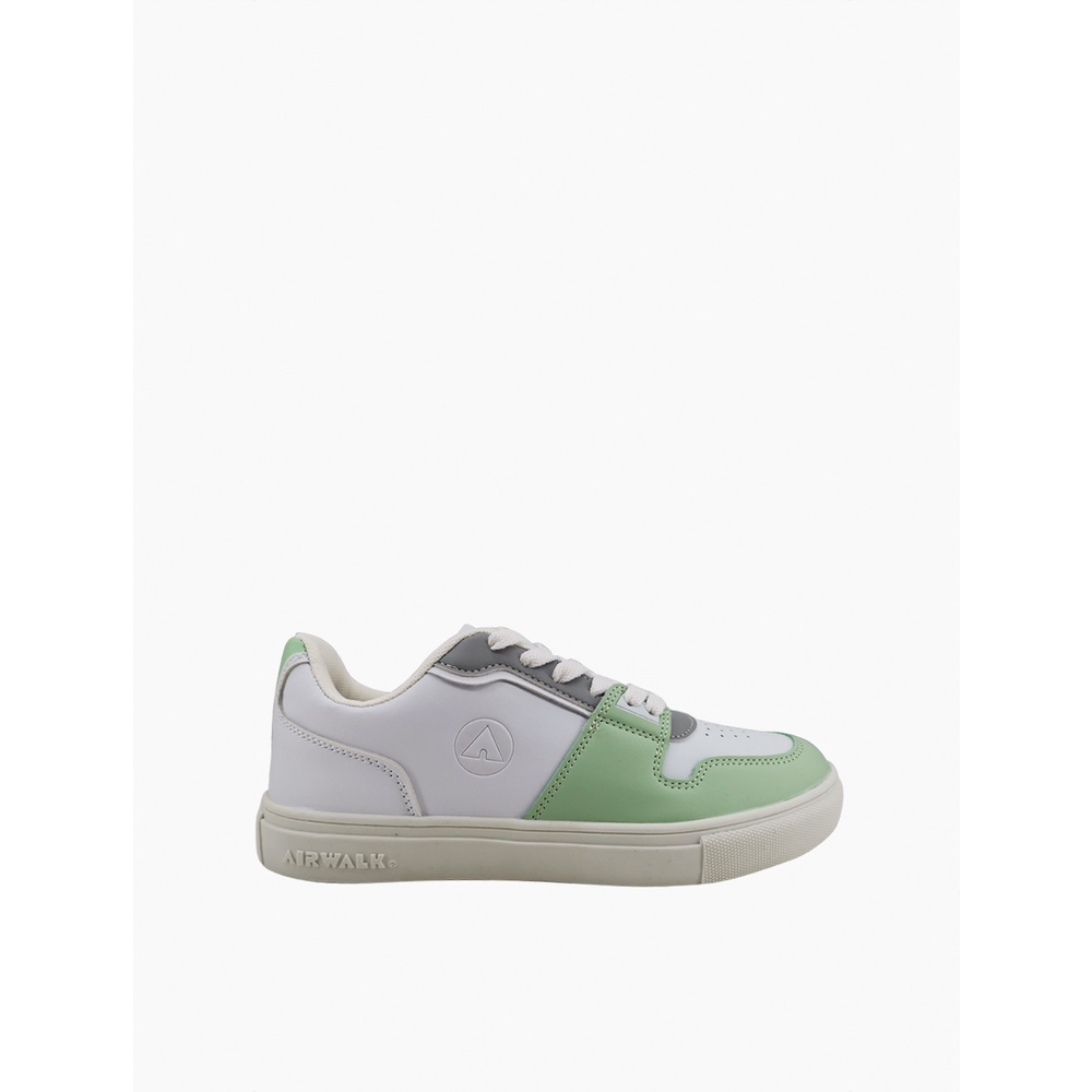 AIRWALK รองเท้าผ้าใบผู้หญิง รุ่น Rarrin (F) สี WHITE/GREEN