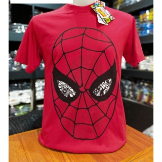 เสื้อยืดMarvel ลิขสิทธิ์แท้ ลายสไปเดอร์แมน สีแดง (MVX-351)