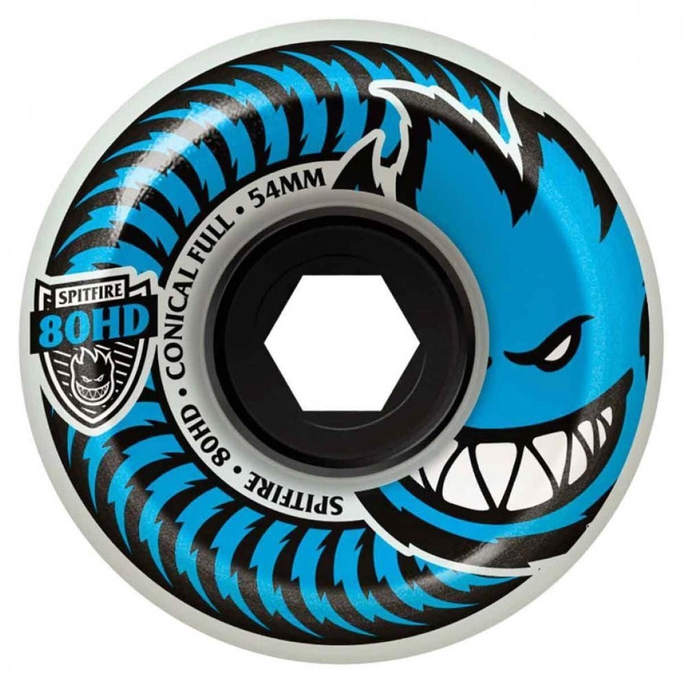 SPITFIRE WHEELS 58mm : 80HD CONICAL FULL 58MM