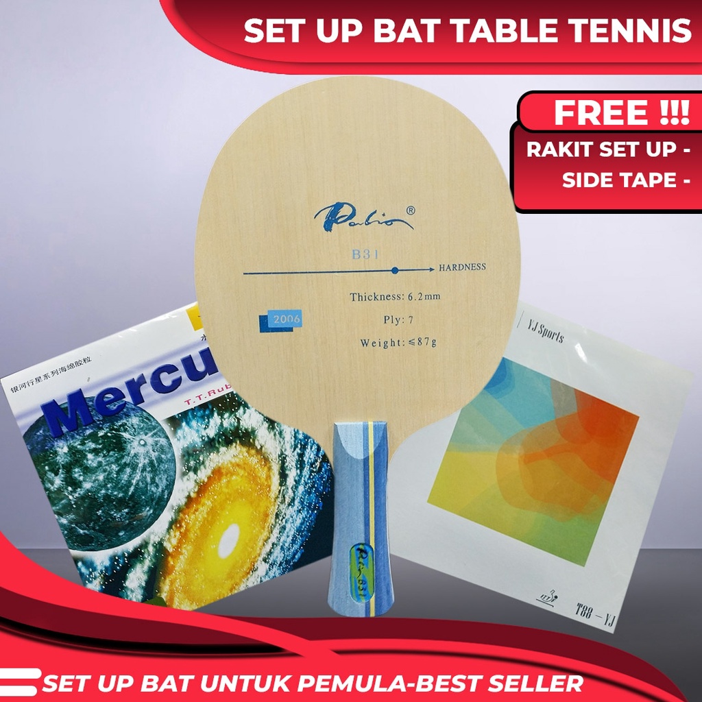 Palio B31 Allround Mercury Sanwei T88 YJ ชุดปิงปอง