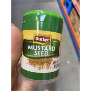 Durkee Mustard Seed 40 G. เมล็ด มัสตาร์ด ( ตรา เดอร์กี้ )