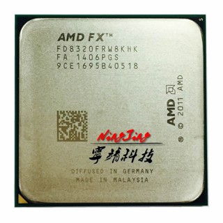 ซ็อกเก็ต AMD FX-series FX-8320 FX 8320 3.5 GHz ใช้ CPU 8 แกน fd8320frw8khk AM3