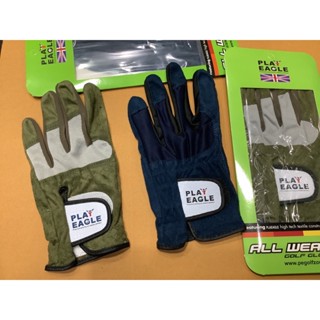 ถุงมือกอล์ฟ [ส่งในไทย 3 วันถึง] {Thai center} Microfiber fabric ข้างซ้าย Left-Handed PlayEagle