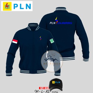 Enjiniring - PLN Versity Jacket - ฟรีหมวกสกรีน พิมพ์ลาย DTF