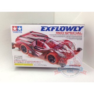 Mini 4WD – Tamiya Item #95339 Exflowly Red Special (MA)