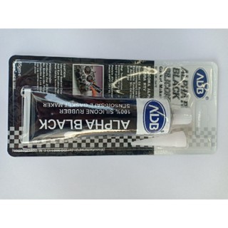 กาวดำ กาวทาปะเก็น กาวซิลิโคน กาวทนความร้อน ADB 85gm.