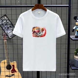 DRG （T-Shirts) Summer Clothing T-shirt One Piece Men &amp; Women Trendy Student Luffy Cartoon Animation Peripheral Teen Shor