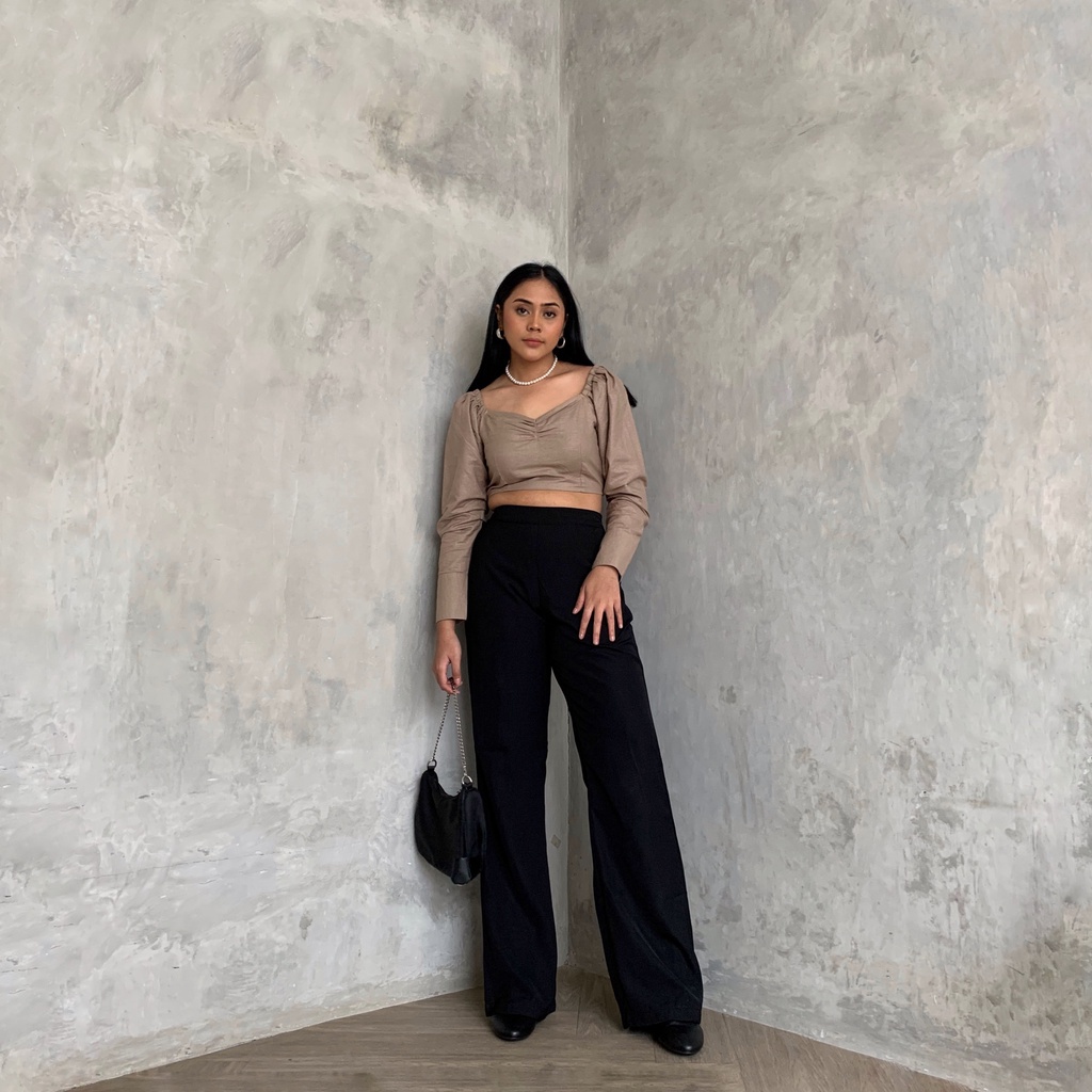SARAH TOP KHAKI*****