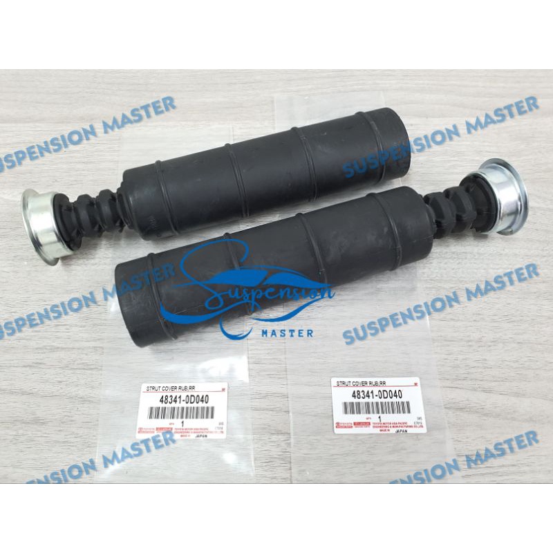 ชุด 2 IN 1 - ฝาครอบ ABSORBER ด้านหลังพร้อมเพลา BUSH - TOYOTA VIOS NCP42 -48341-0D040- 17MM