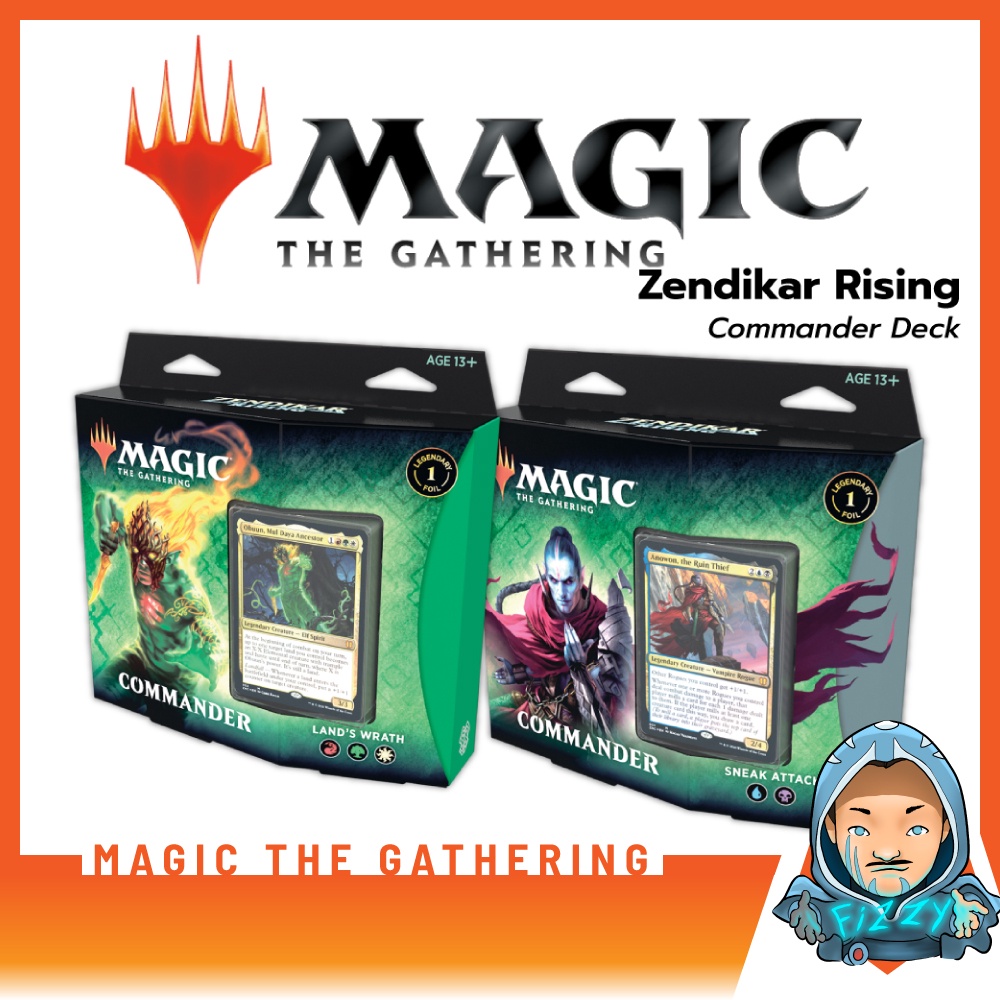 [FIZZY] Magic the Gathering (MTG): Zendikar Rising – Commander Deck